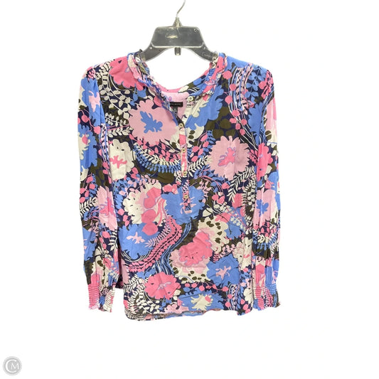 Top Long Sleeve By Talbots In Multi-colored, Size: Xl