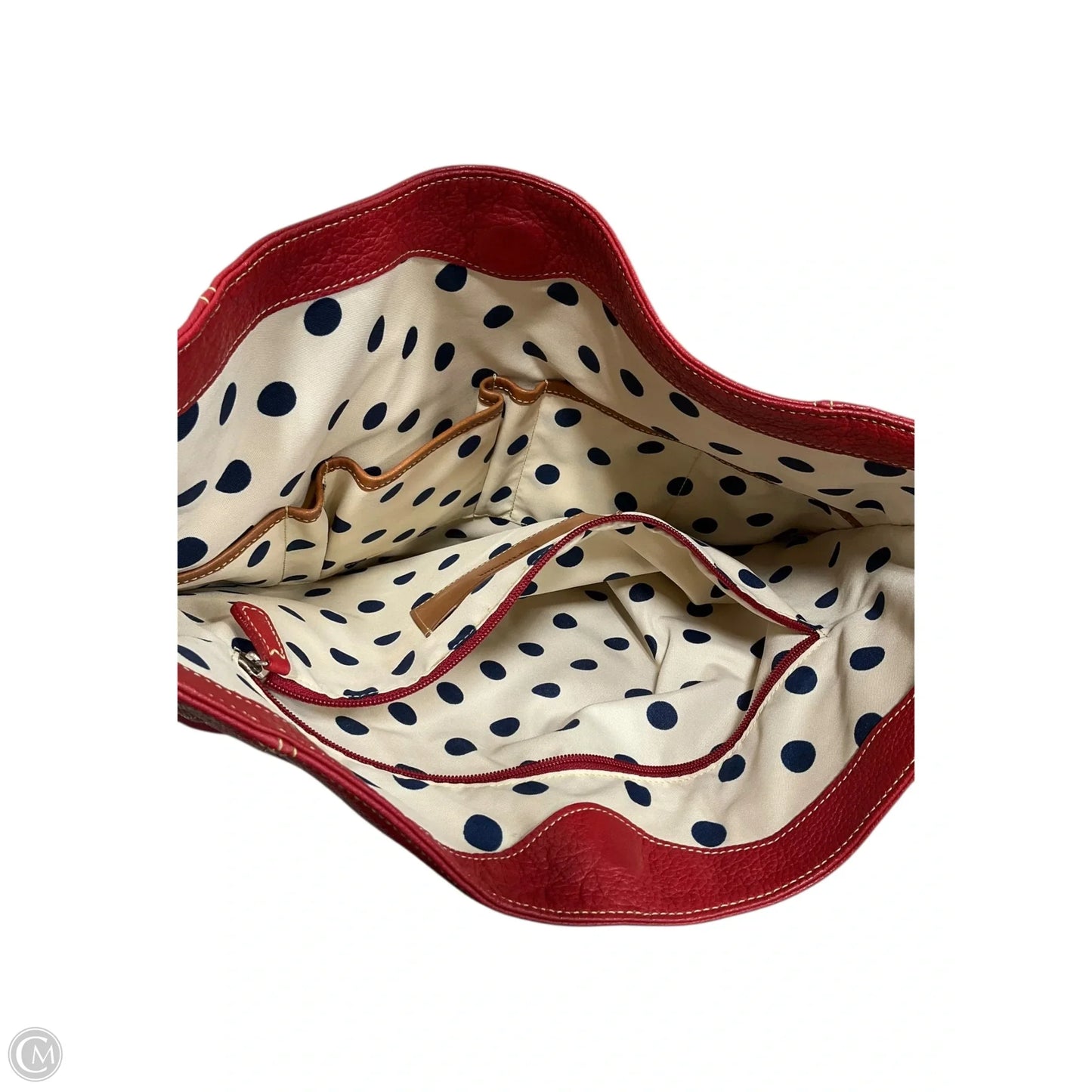 Handbag Leather By Cmb, Size: Large