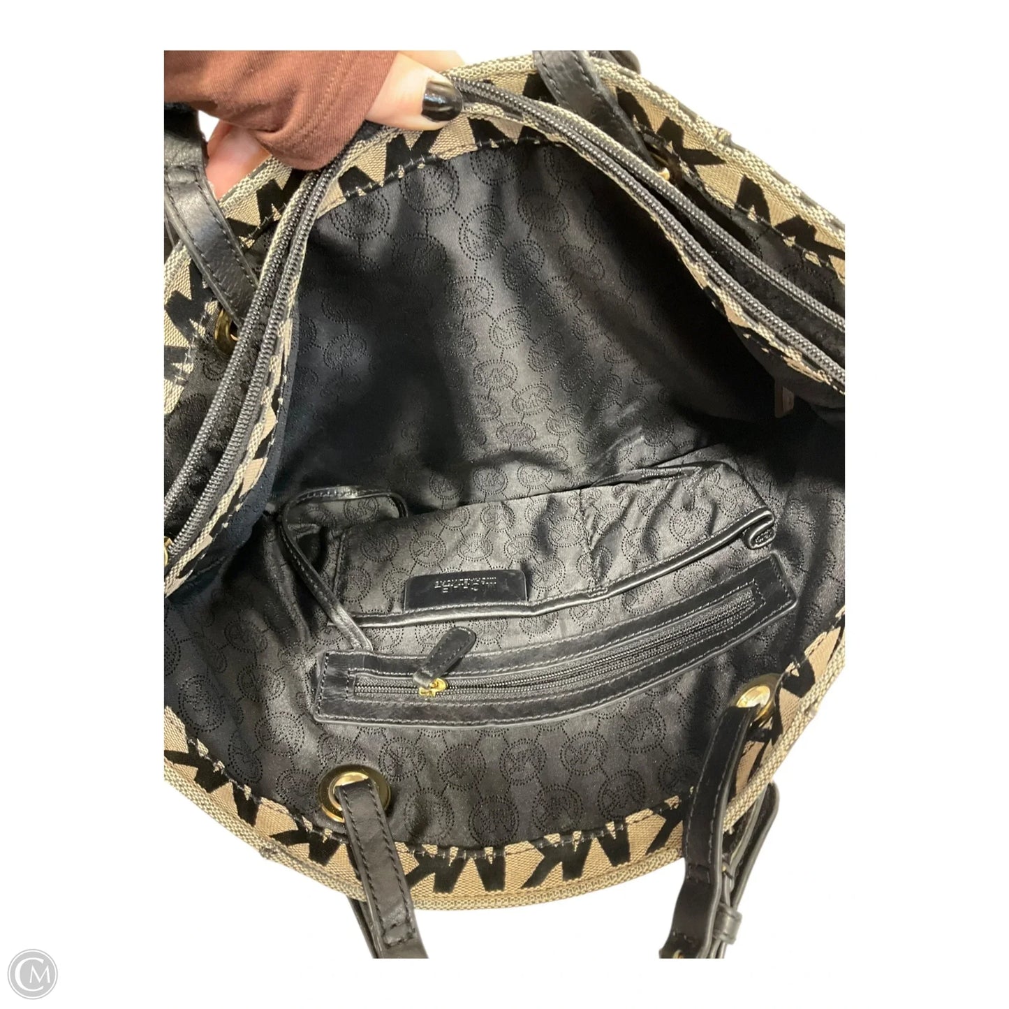 Handbag Designer By Michael Kors, Size: Large