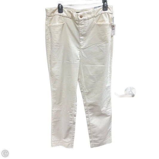 Pants Dress By Talbots In Cream, Size: 12