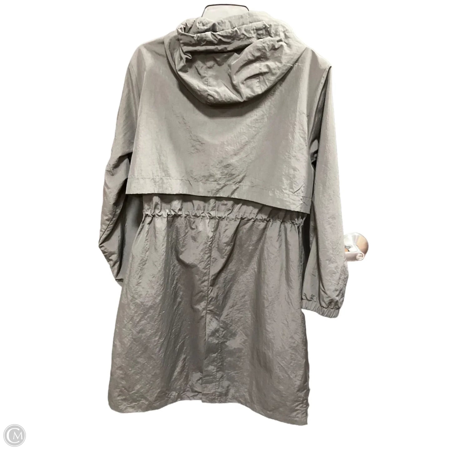 Coat Trench Coat By A New Day In Black, Size: Xl