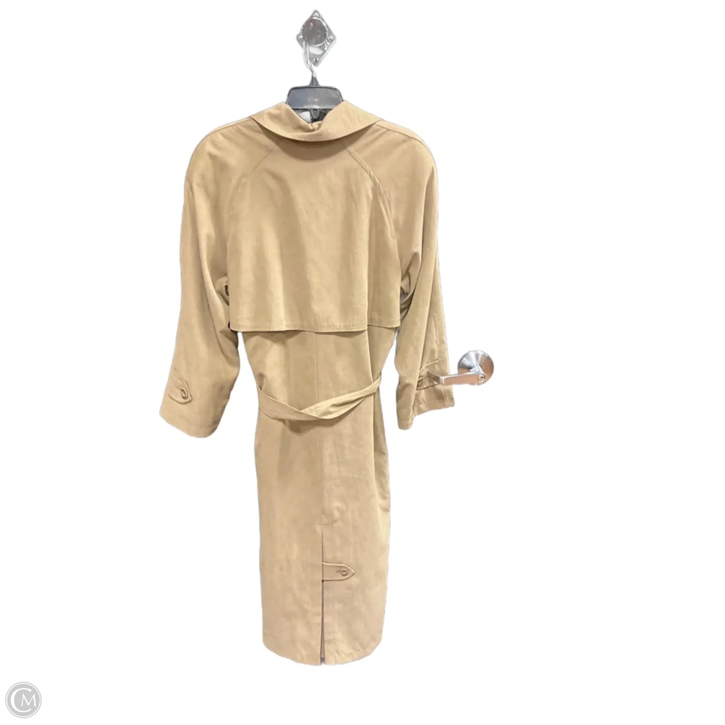 Coat Trench Coat By London Fog In Brown, Size: 8