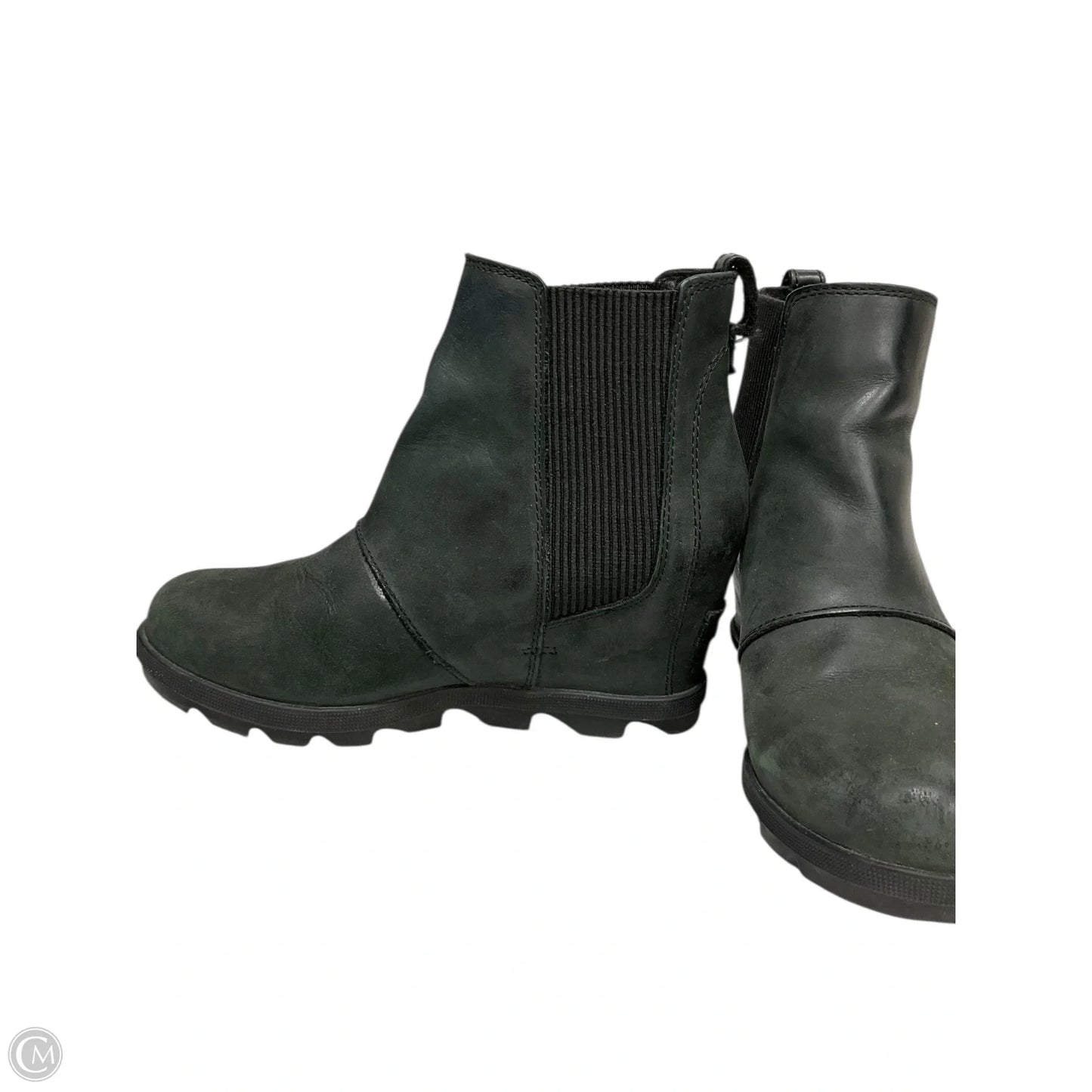 Boots Ankle Heels By Sorel In Grey, Size: 6