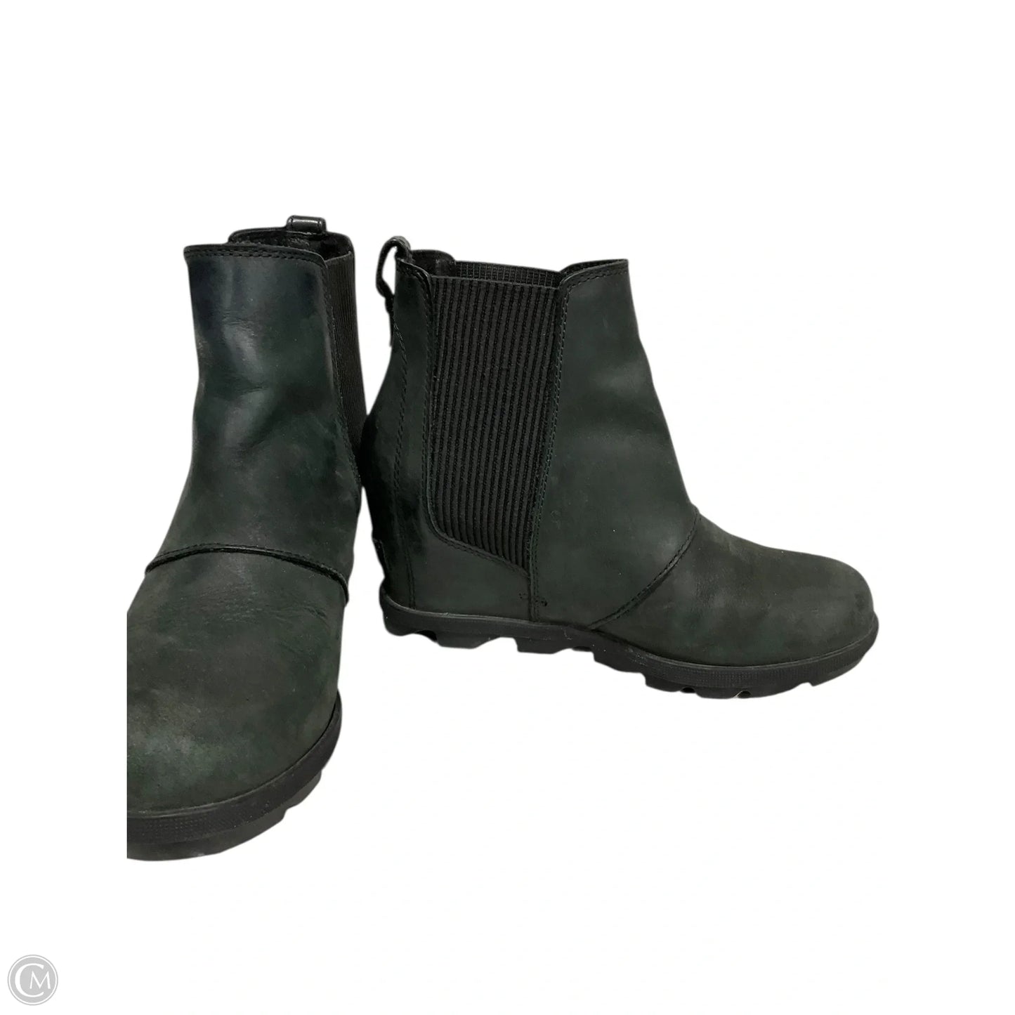 Boots Ankle Heels By Sorel In Grey, Size: 6