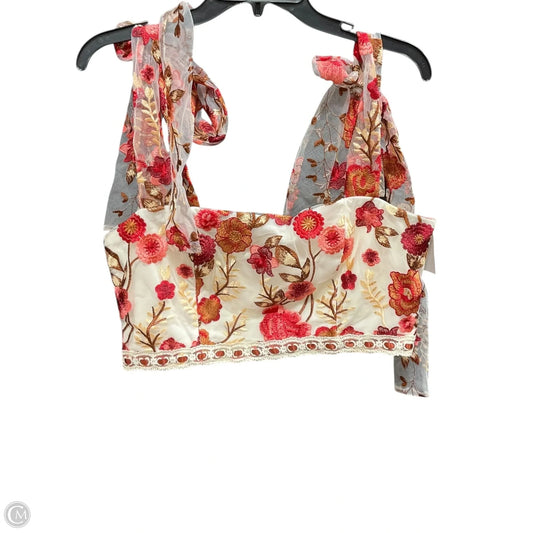 Top Sleeveless By Altard State In Floral Print, Size: L