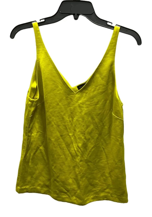 Top Sleeveless By Banana Republic In Yellow, Size: Xs