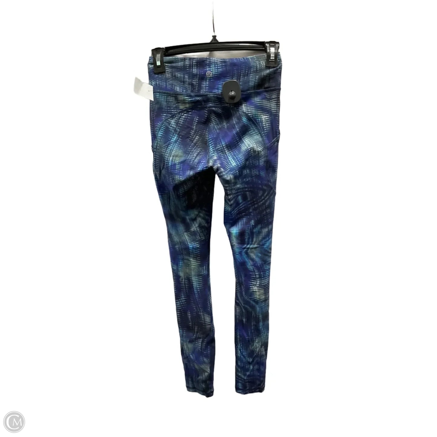 Athletic Leggings By Lululemon In Blue, Size: 4