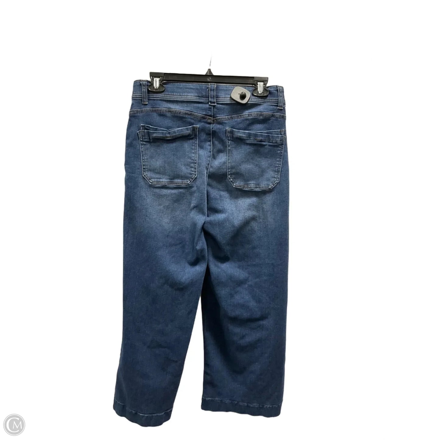 Jeans Wide Leg By Democracy In Blue Denim, Size: 10