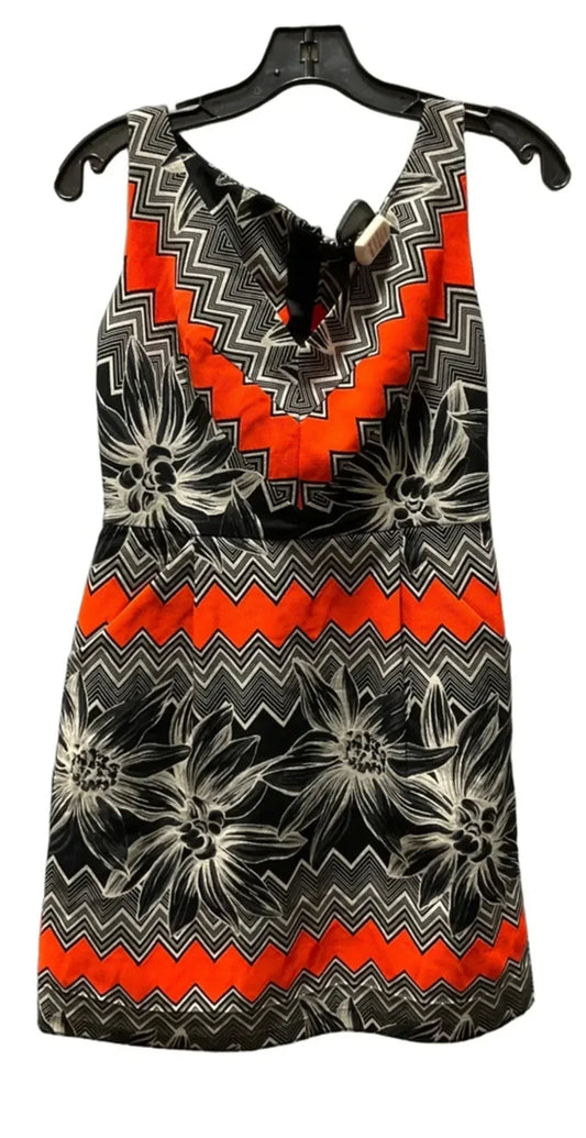 Dress Designer By Milly In Floral Print, Size: 4
