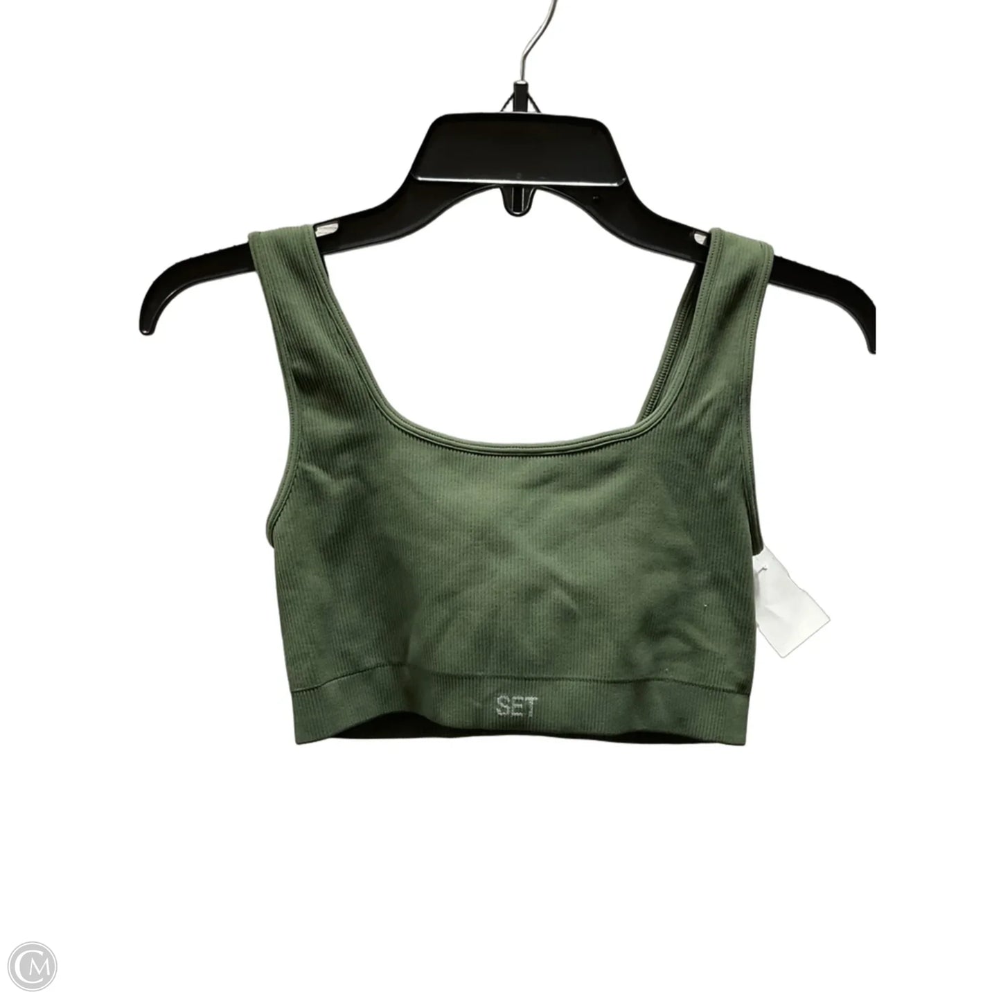 Athletic Bra By Cmb In Green, Size: M