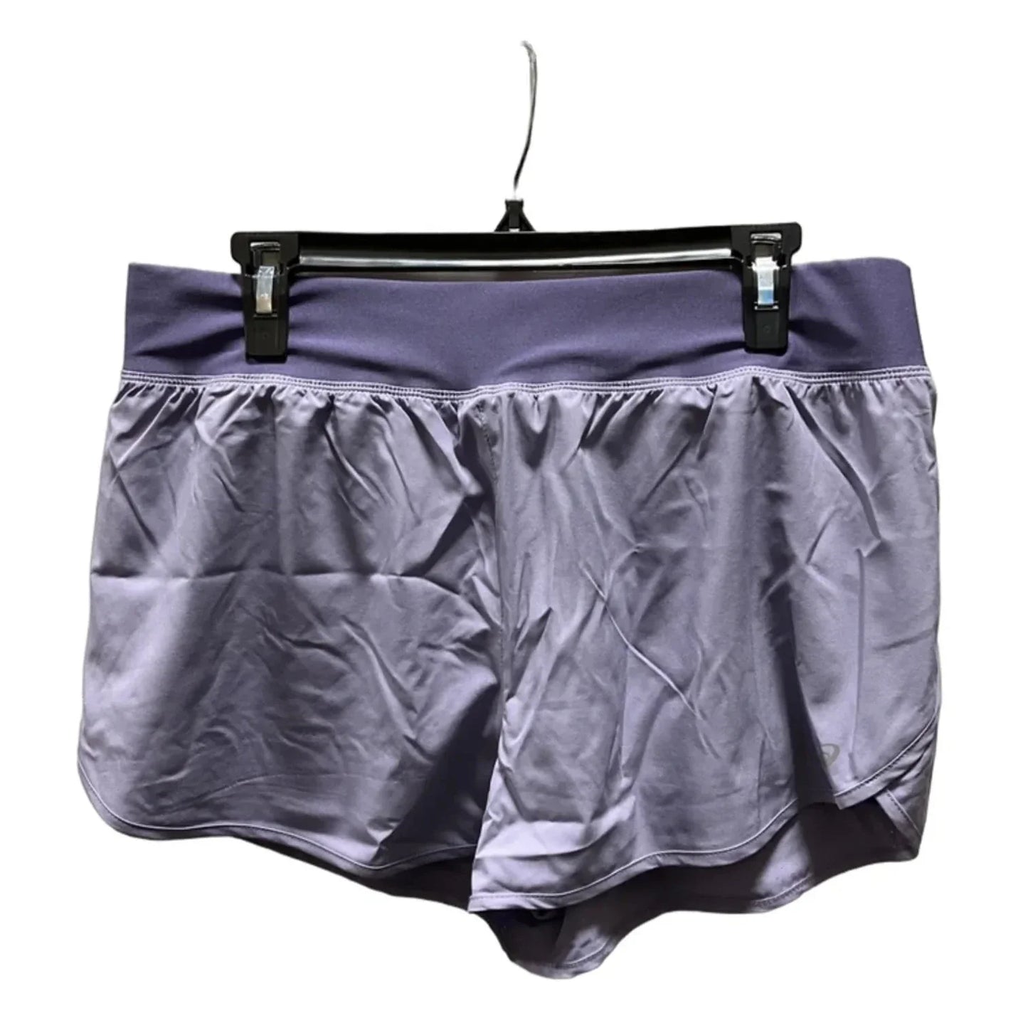 Athletic Shorts By Asics In Purple, Size: L