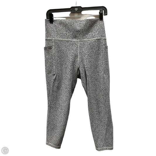 Athletic Capris By Athleta In Animal Print, Size: L