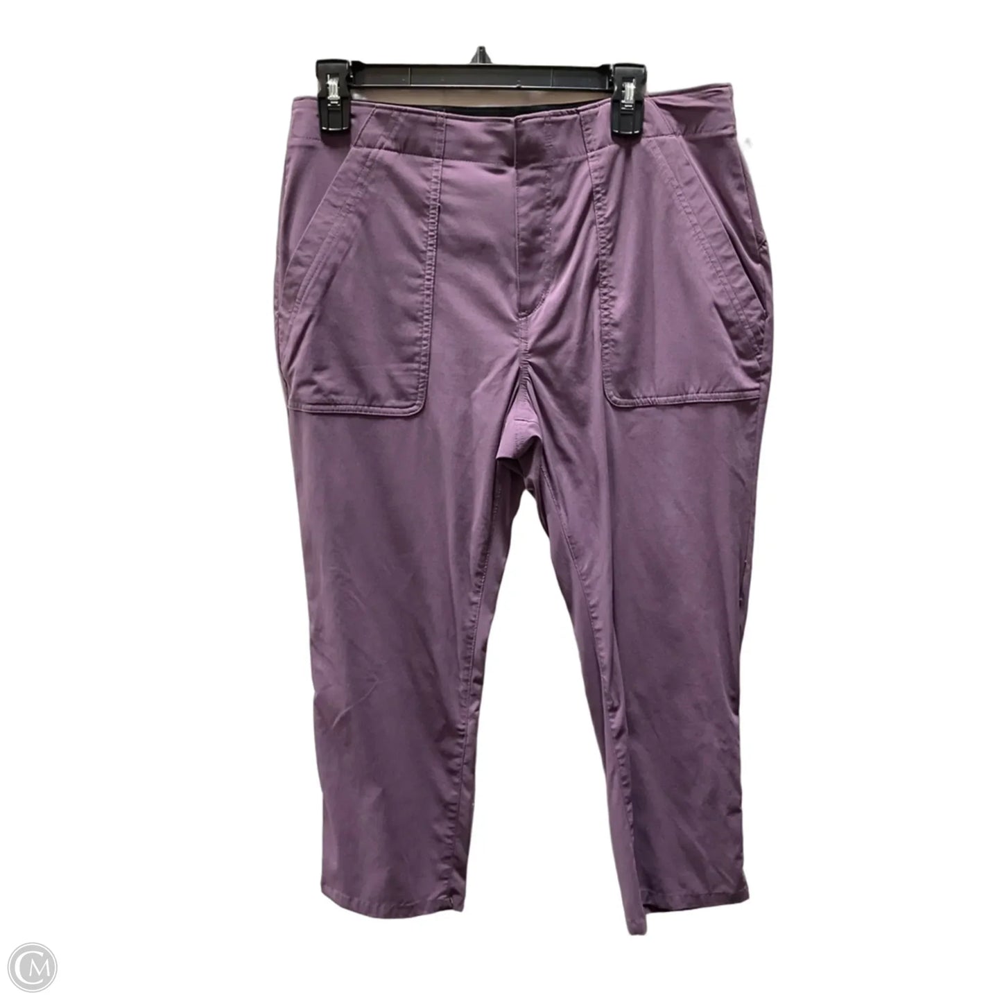 Athletic Pants By Eddie Bauer In Purple, Size: 10