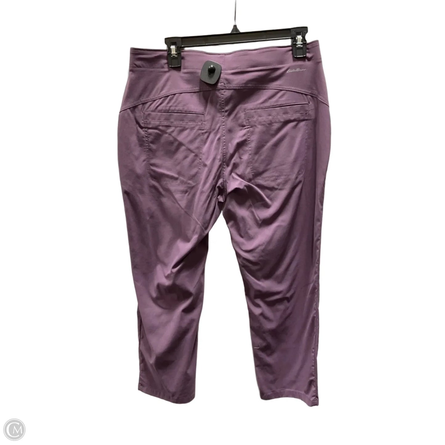 Athletic Pants By Eddie Bauer In Purple, Size: 10