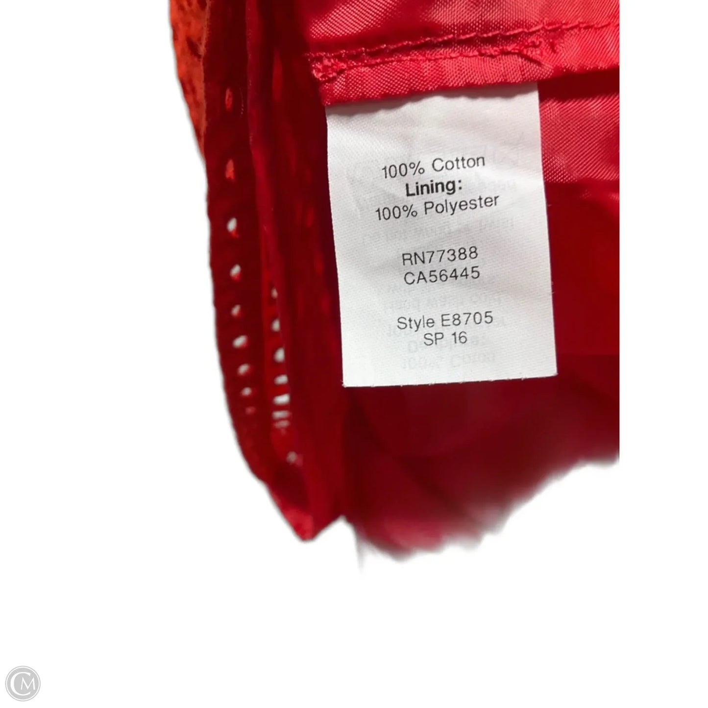Top Sleeveless By J. Crew In Orange, Size: 4