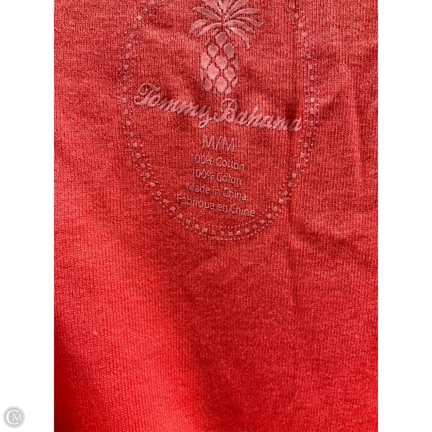 Top Sleeveless By Tommy Bahama In Orange, Size: M