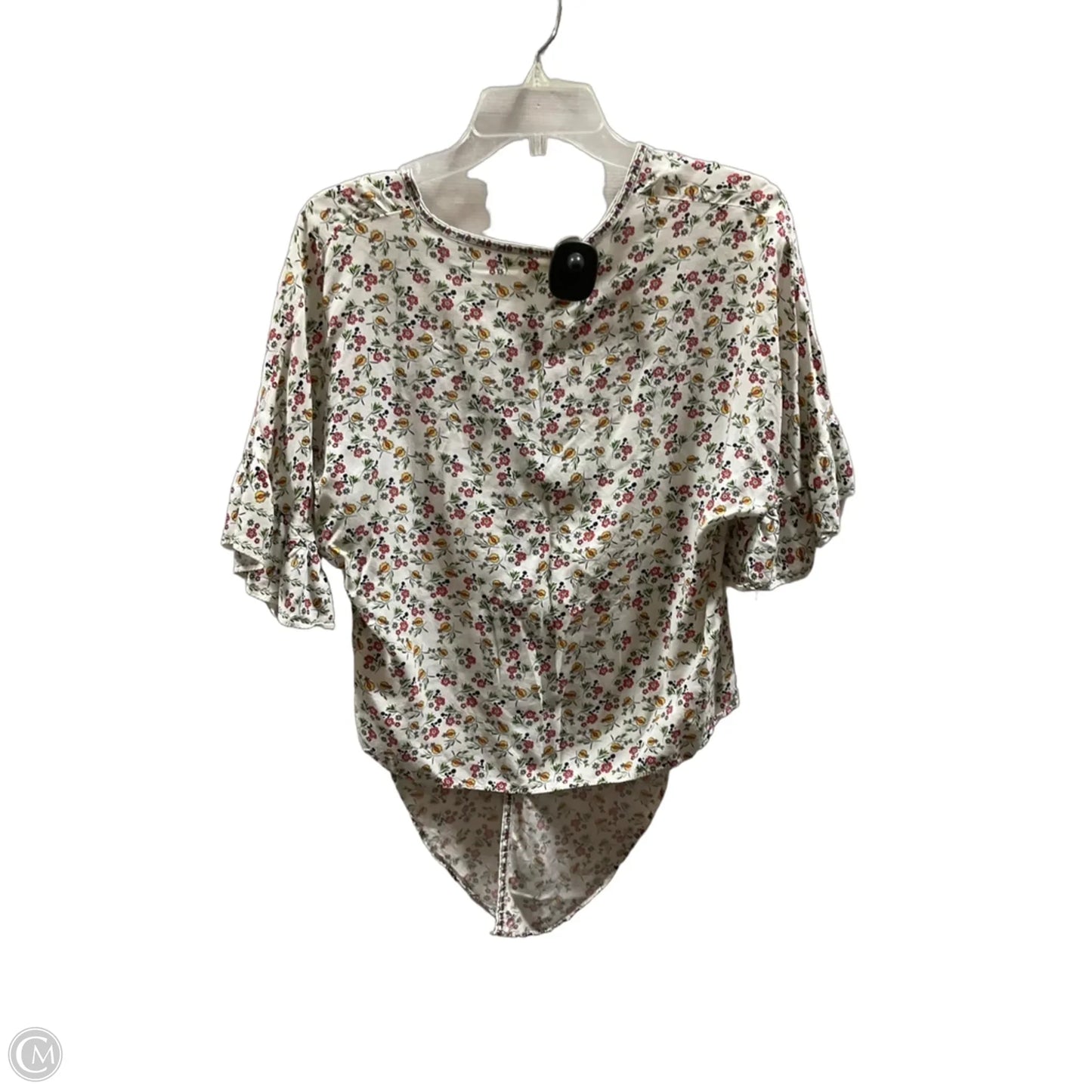 Top Short Sleeve By Max Studio In White, Size: Xs