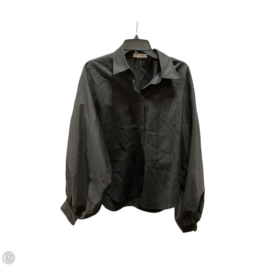Blouse Long Sleeve By Cma In Black, Size: Osfm