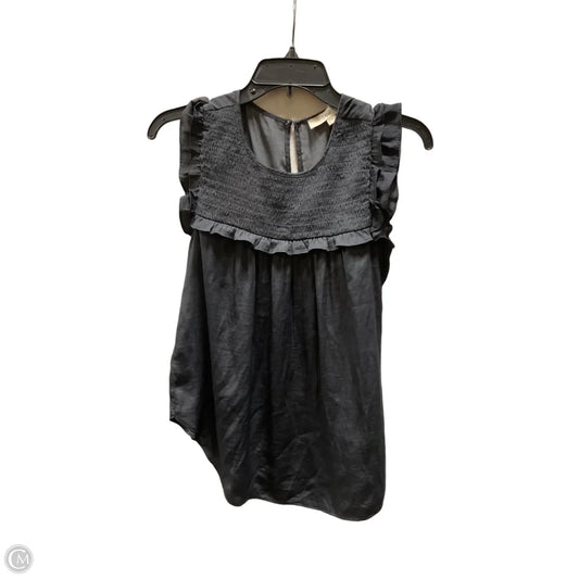 Top Sleeveless By Loft In Silver, Size: Xs
