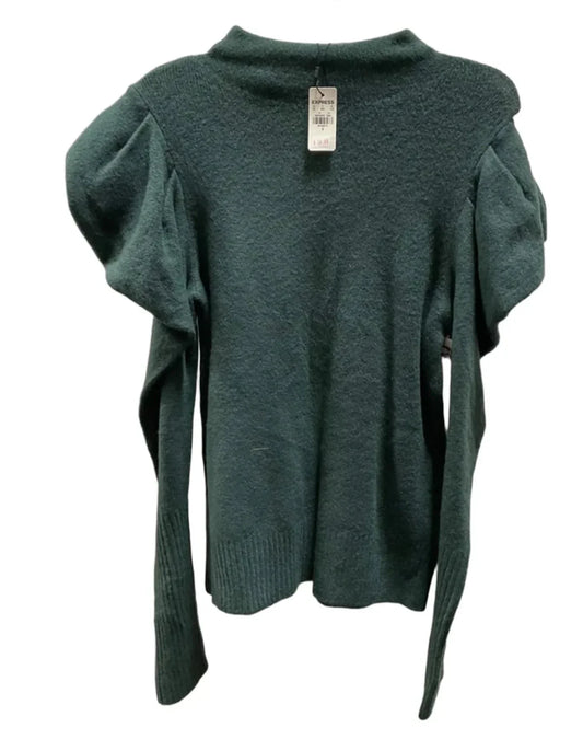 Sweater By Express In Green, Size: S