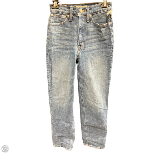 Jeans Straight By Madewell In Blue, Size: 2