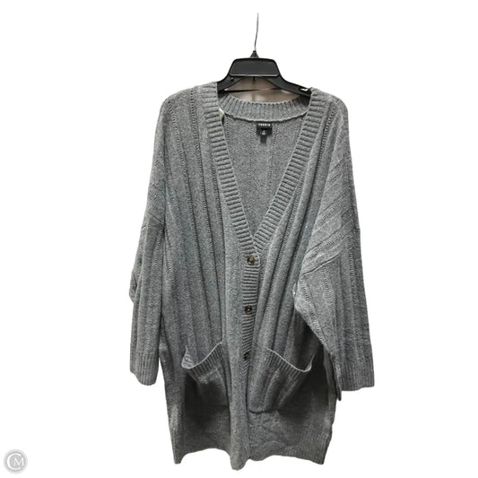 Cardigan By Torrid In Grey, Size: Xxl