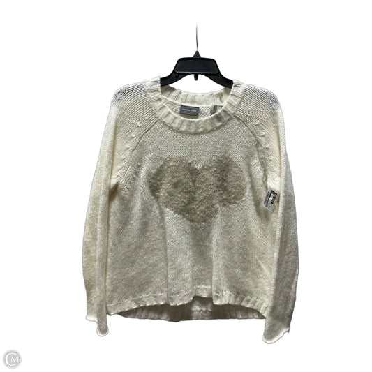 Sweater By Wooden Ships In Cream, Size: S