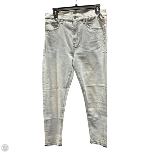 Jeans Skinny By Loft In Blue Denim, Size: 8