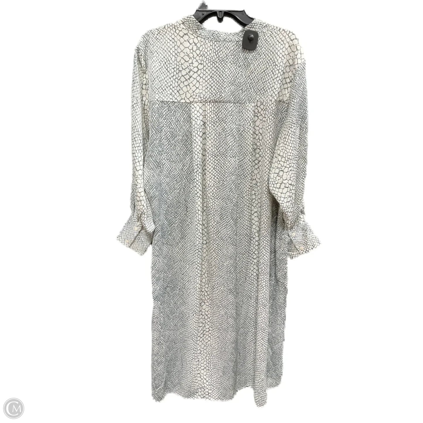 Dress Casual Maxi By H&m In Grey, Size: L