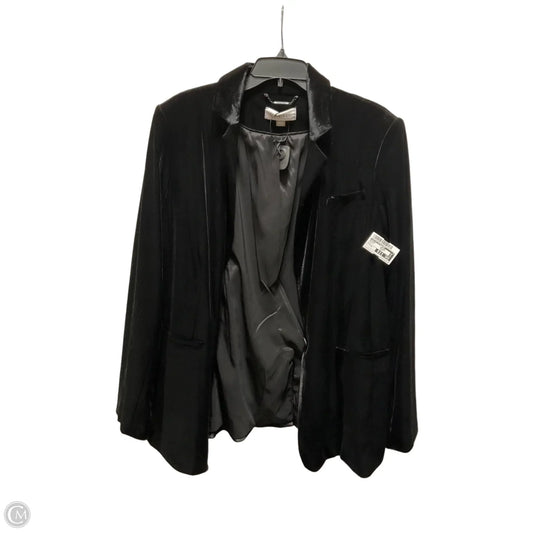 Blazer By Calvin Klein In Black, Size: 1x