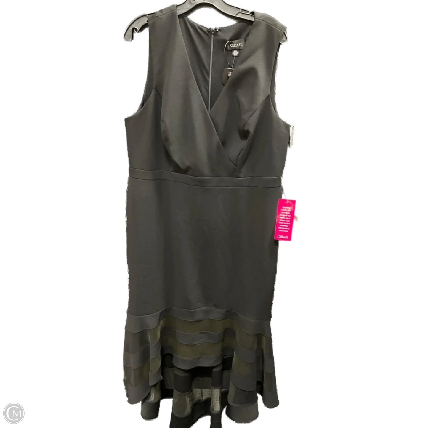 Dress Designer By Xscape In Black, Size: 16