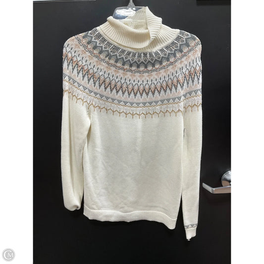 Sweater By Alya In Grey & White, Size: S