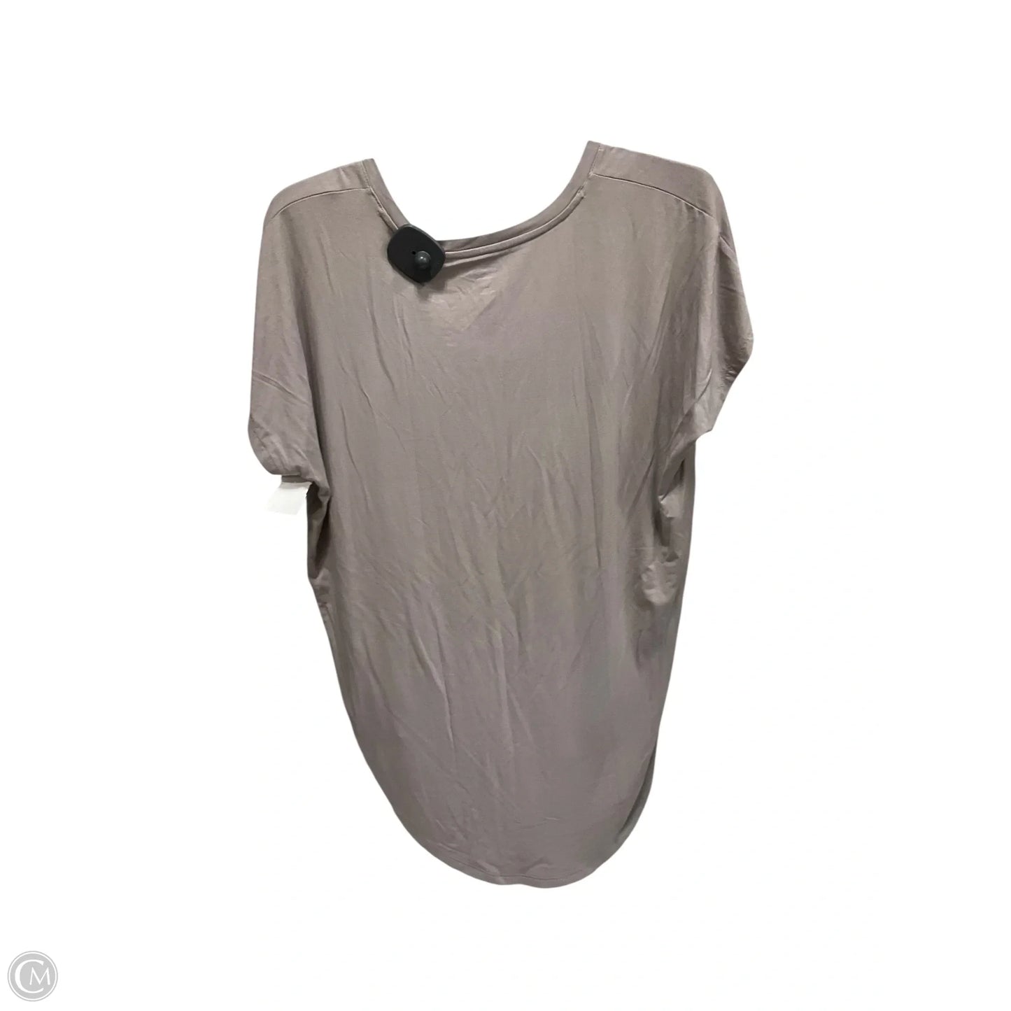 Top Short Sleeve Basic By Express In Grey, Size: Xs
