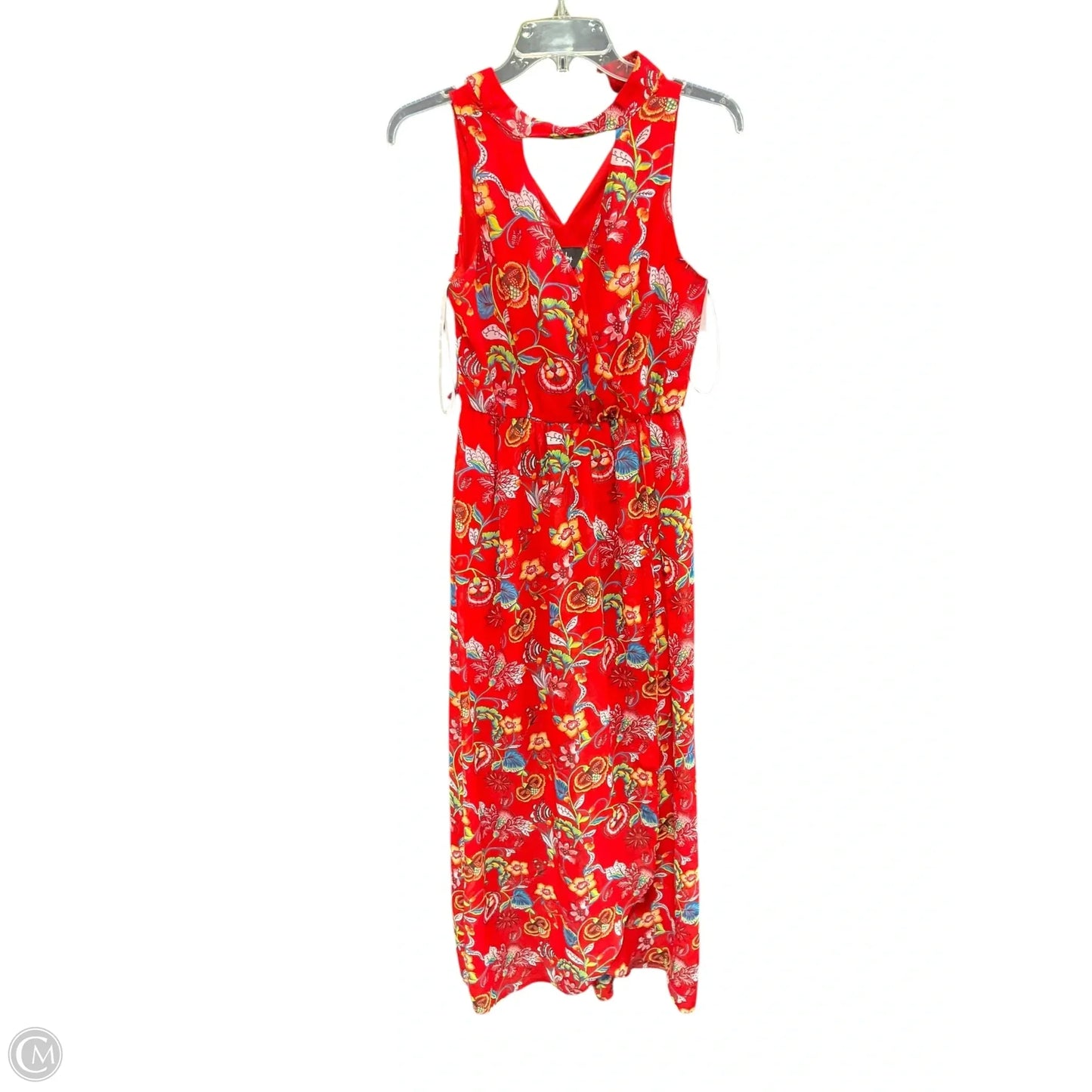 Dress Casual Midi By By & By In Red, Size: S
