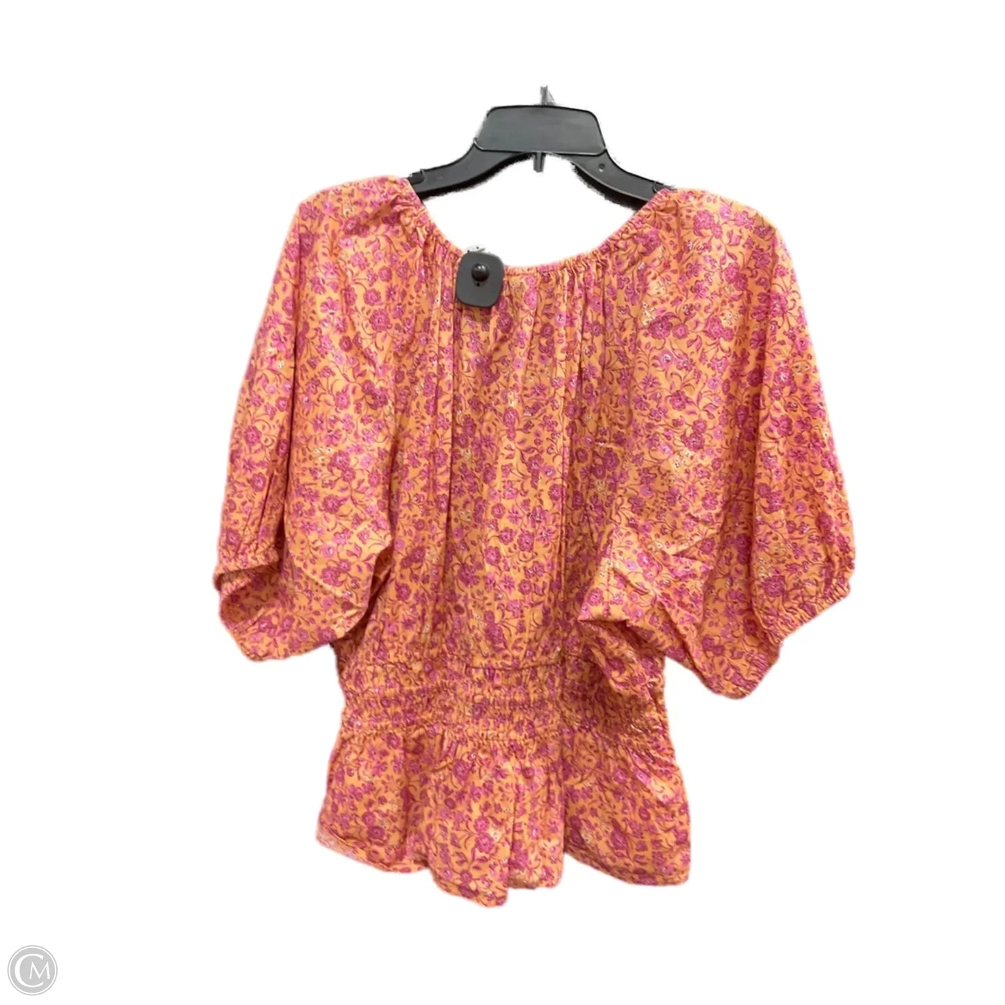 Top Short Sleeve By Old Navy In Floral Print, Size: Xl