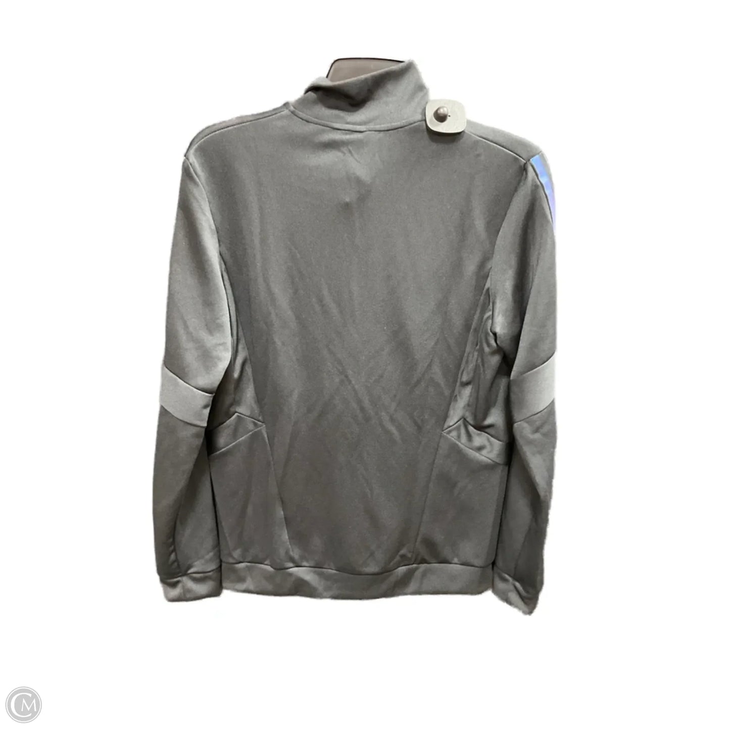 Athletic Jacket By Adidas In Black, Size: M