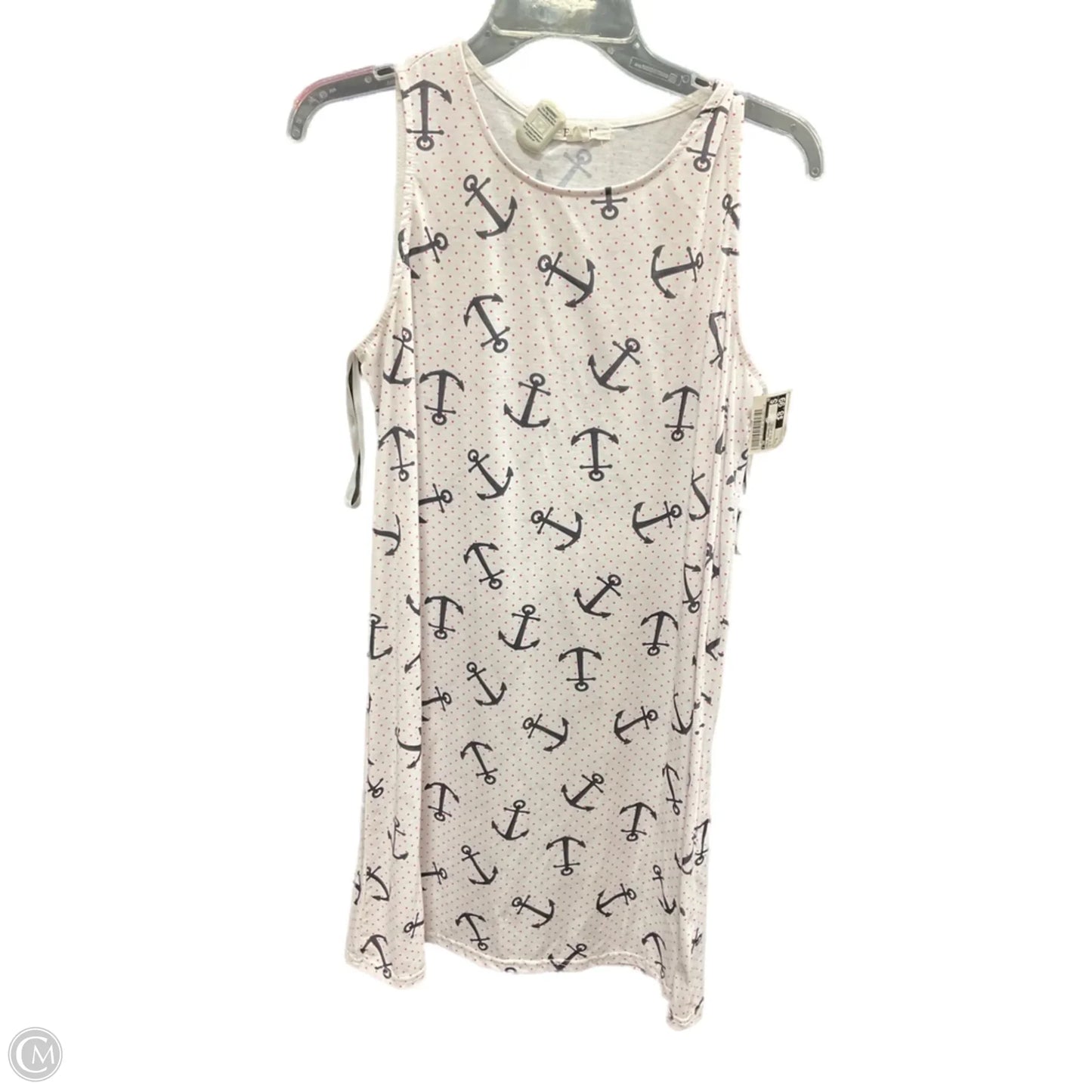 Dress Casual Short By Cmf In Blue Red & White, Size: S