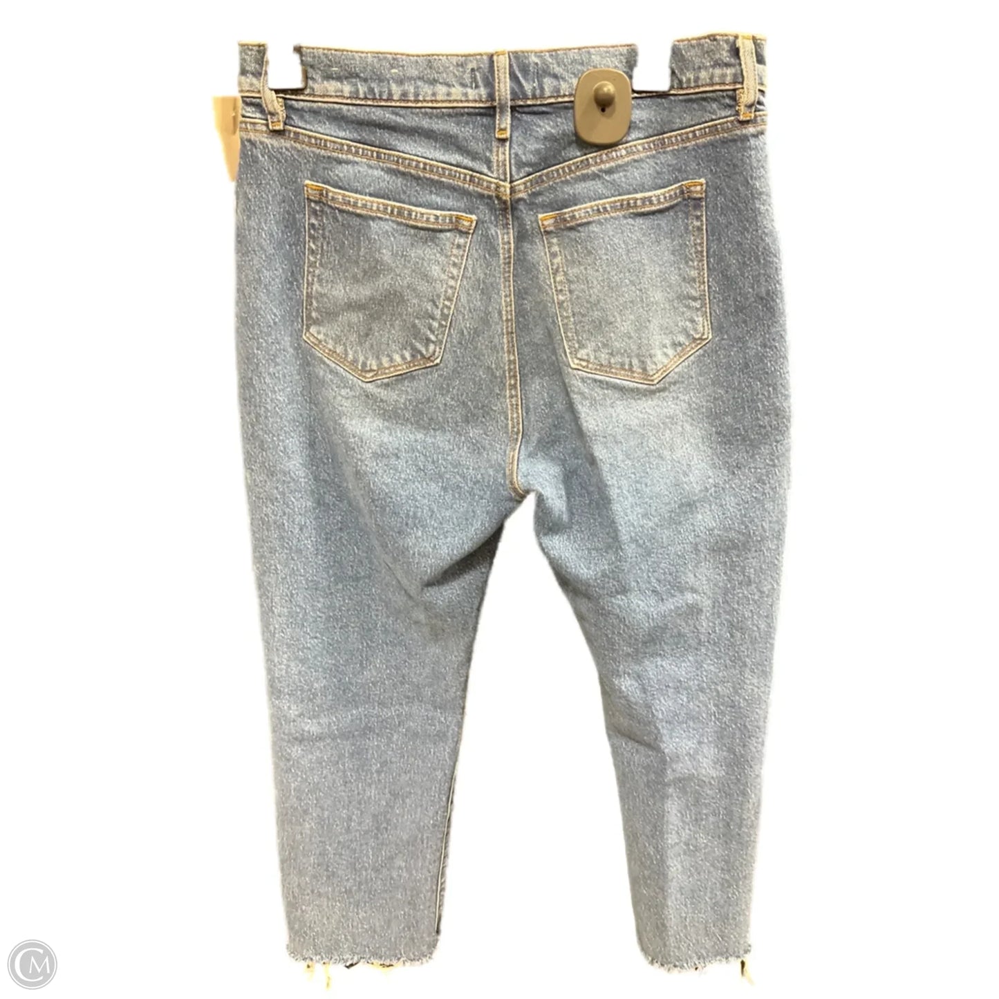 Jeans Skinny By Loft In Blue Denim, Size: 8