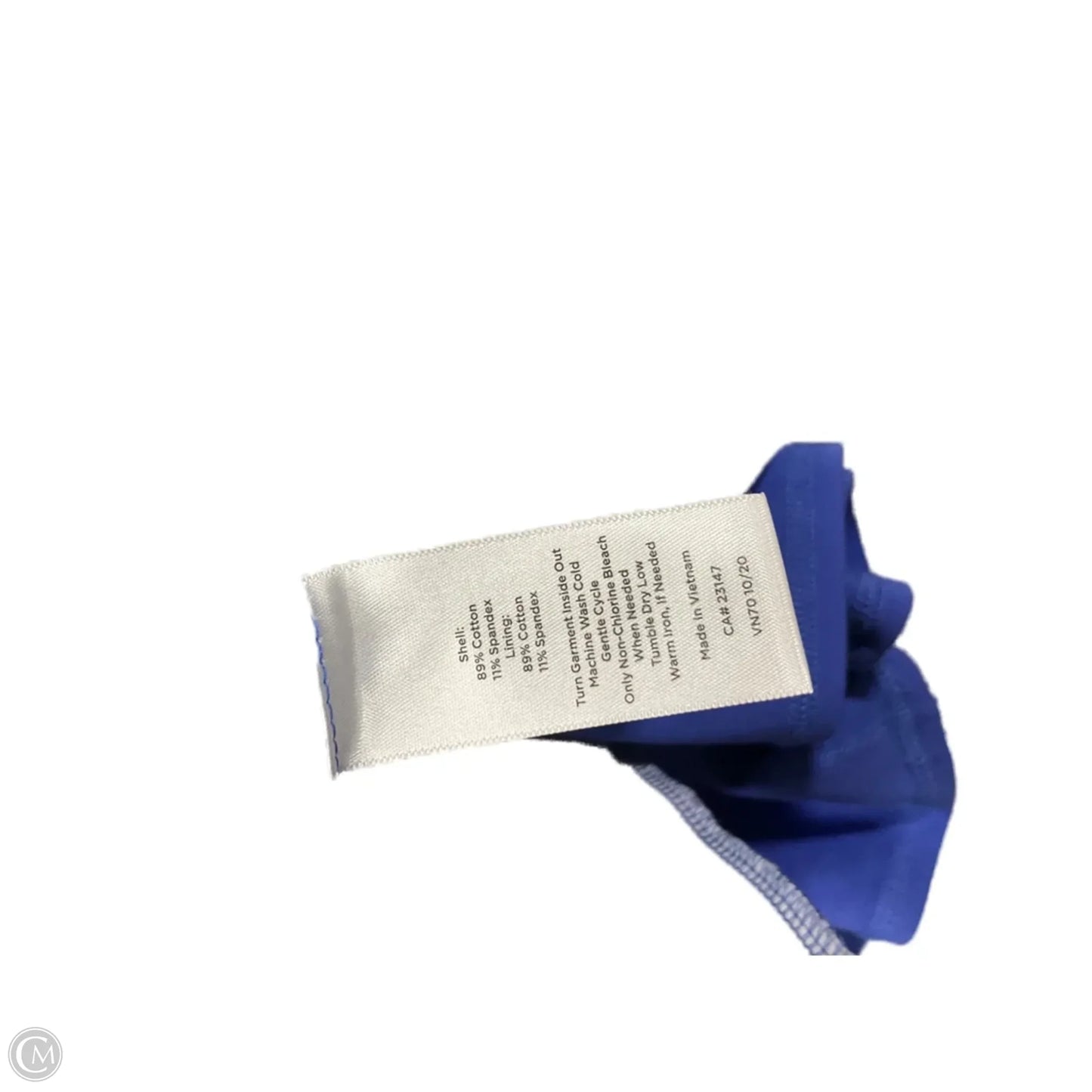 Skort By Talbots In Green & Purple, Size: Xs