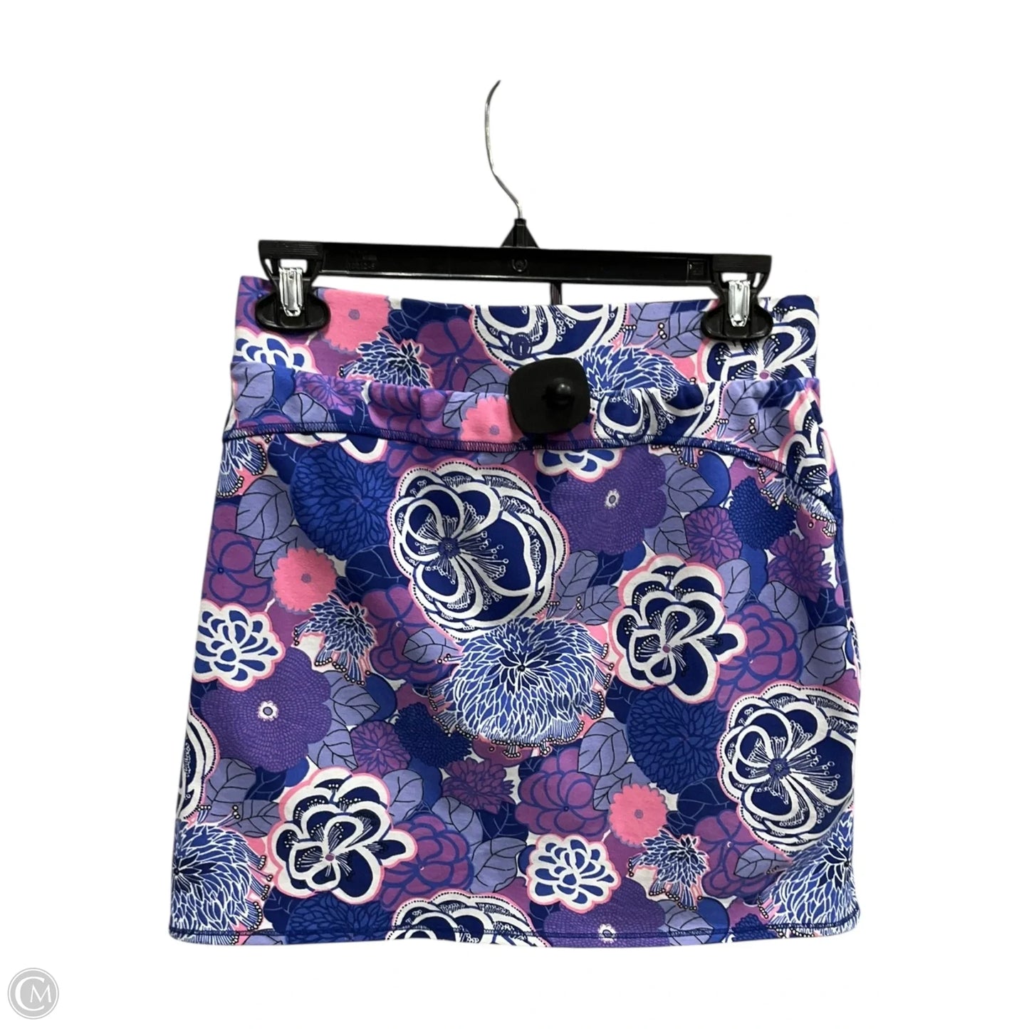 Skort By Talbots In Blue & Purple, Size: Xs