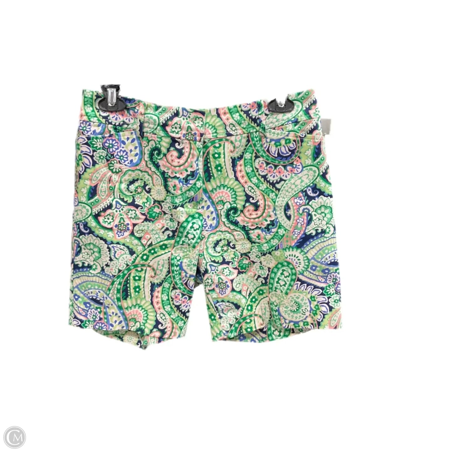 Shorts By Talbots In Green & Pink, Size: 2
