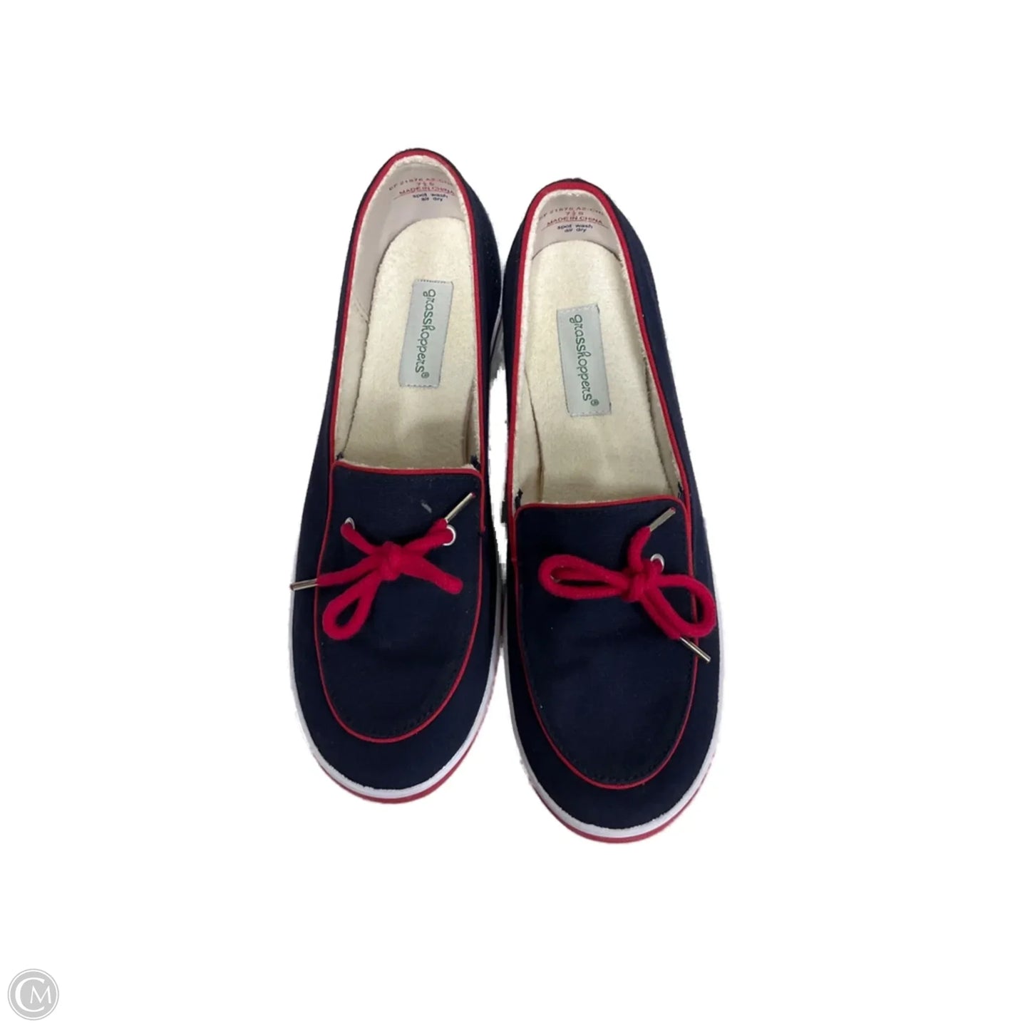 Shoes Flats By Grasshoppers In Navy, Size: 7.5