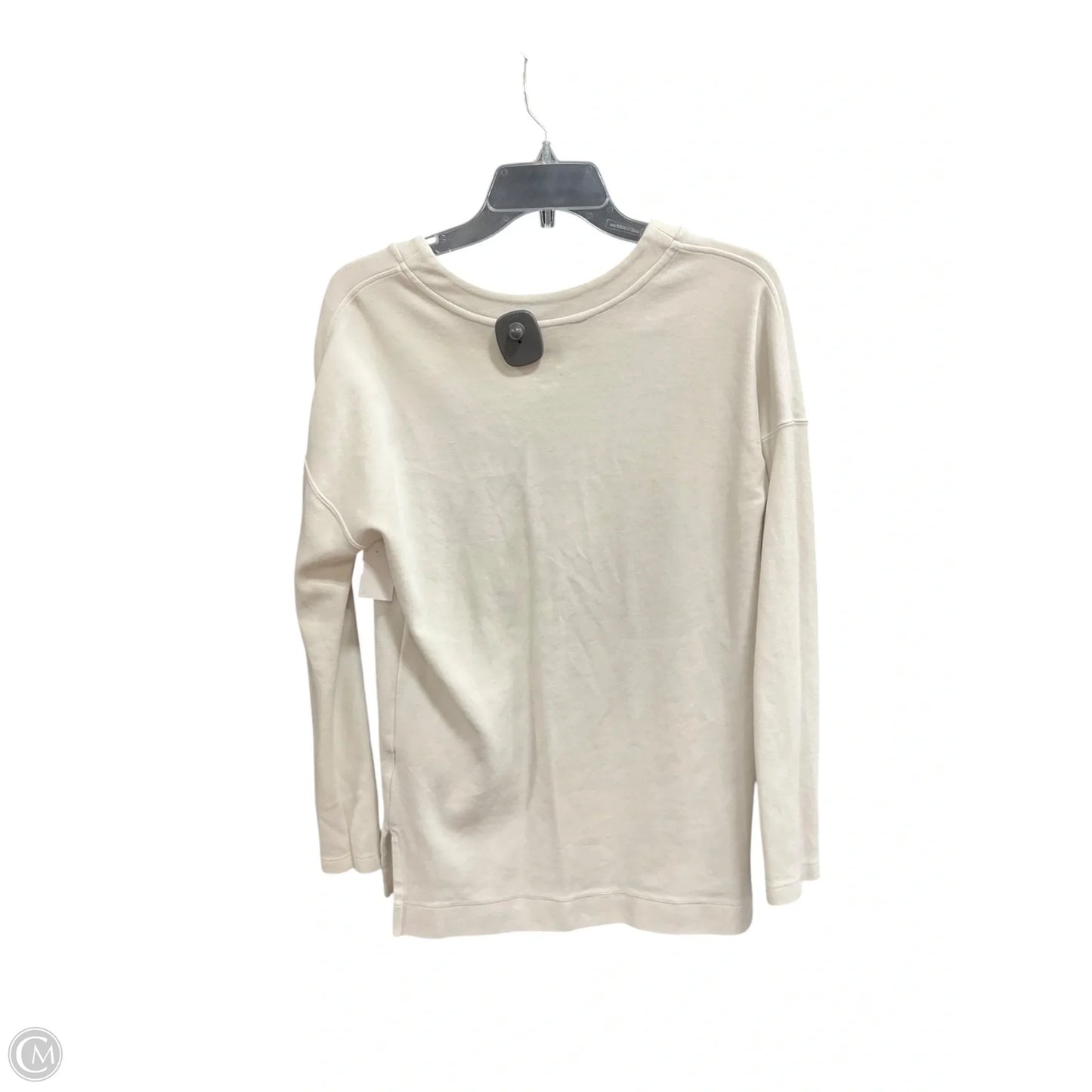 Athletic Sweatshirt Crewneck By Nike Apparel In White, Size: S