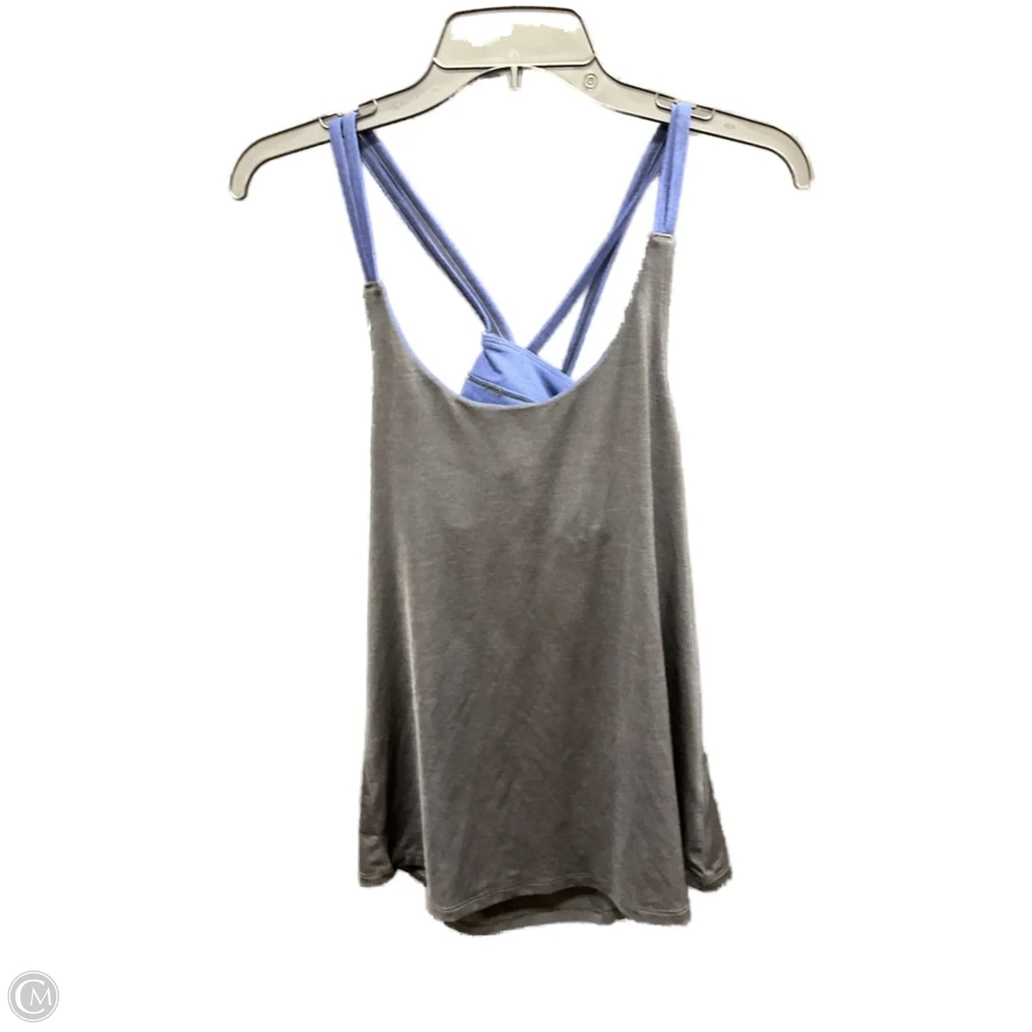 Athletic Tank Top By Old Navy In Black & Blue, Size: S