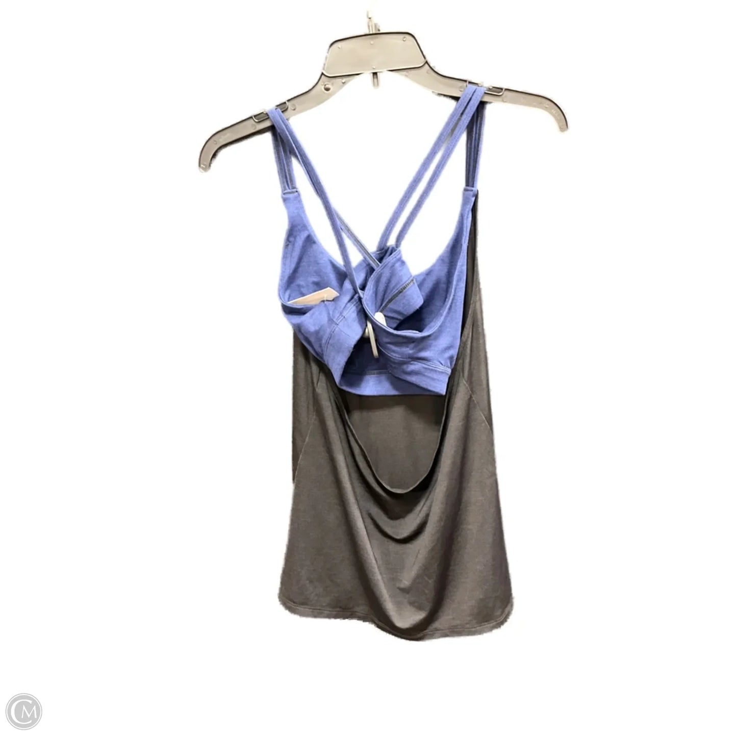 Athletic Tank Top By Old Navy In Black & Blue, Size: S