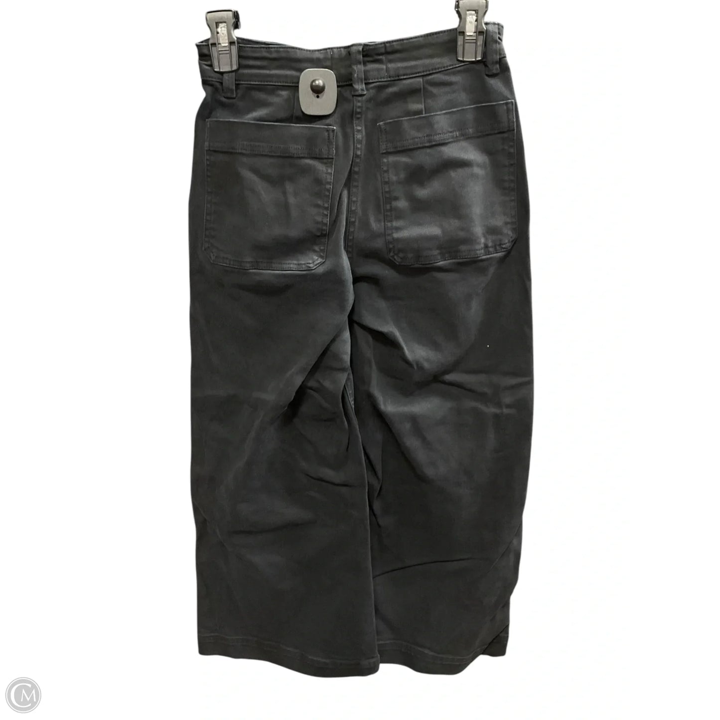 Jeans Wide Leg By Everlane In Black, Size: 0