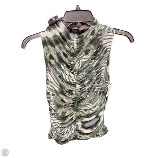 Top Sleeveless By Rachel Zoe In Green, Size: Xs