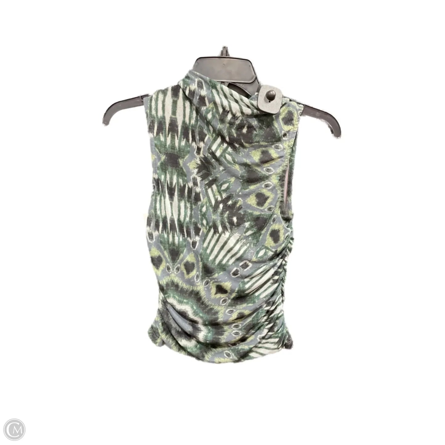 Top Sleeveless By Rachel Zoe In Green, Size: Xs