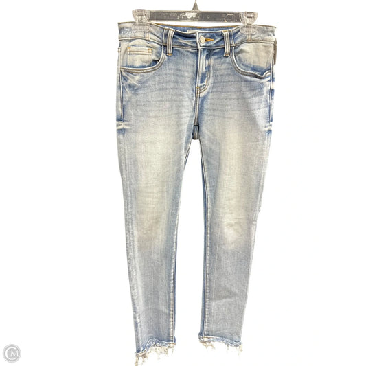 Jeans Skinny By Kancan In Blue Denim, Size: 4
