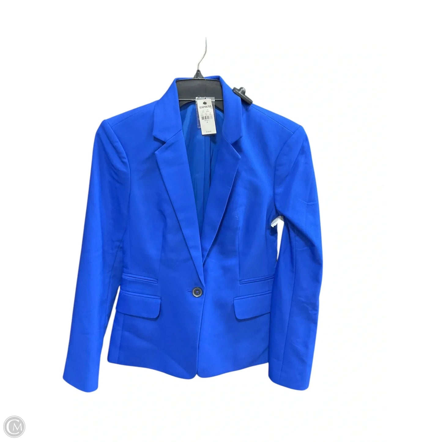 Blazer By Express In Blue, Size: 4